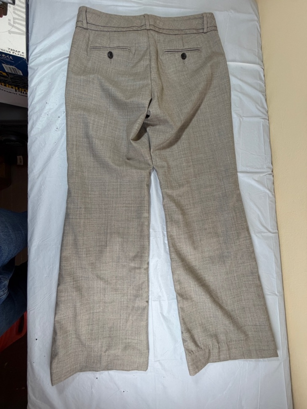 Banana Republic Light Taupe Women's Dress Trousers - Picture 2 of 7